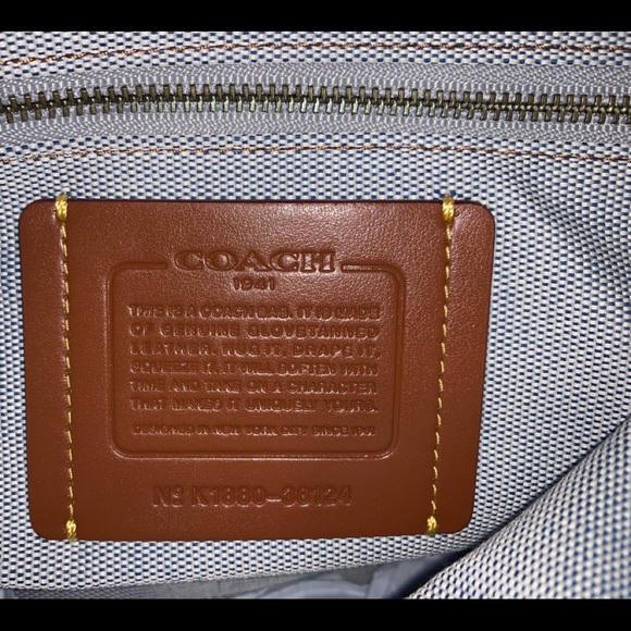 NWT Coach 1941 Leather Rogue. 38124 Blue New - Picture 8 of 8